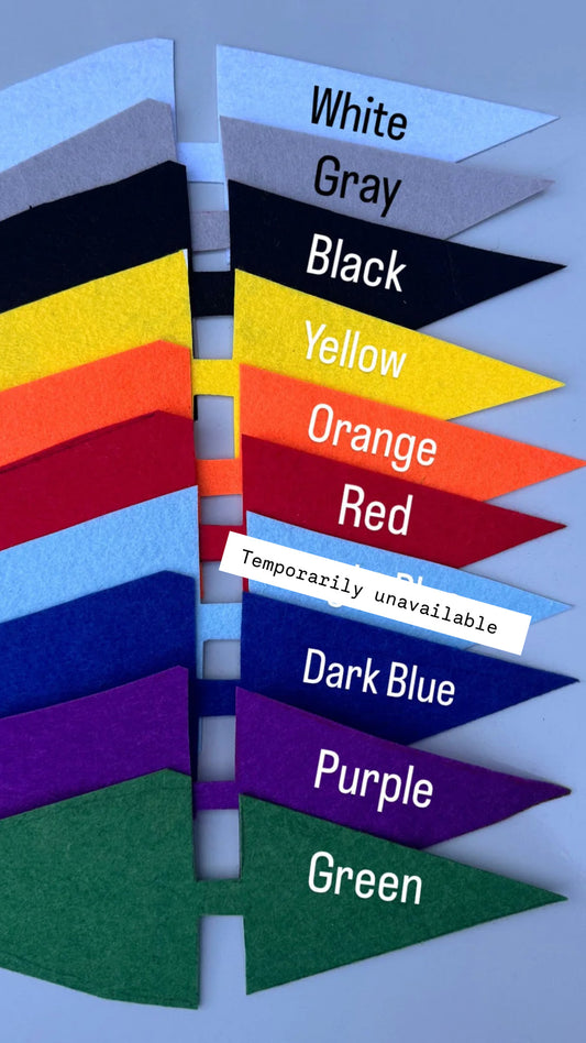 Custom Pennant Keychain