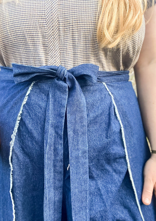 Wrap Pant Denim