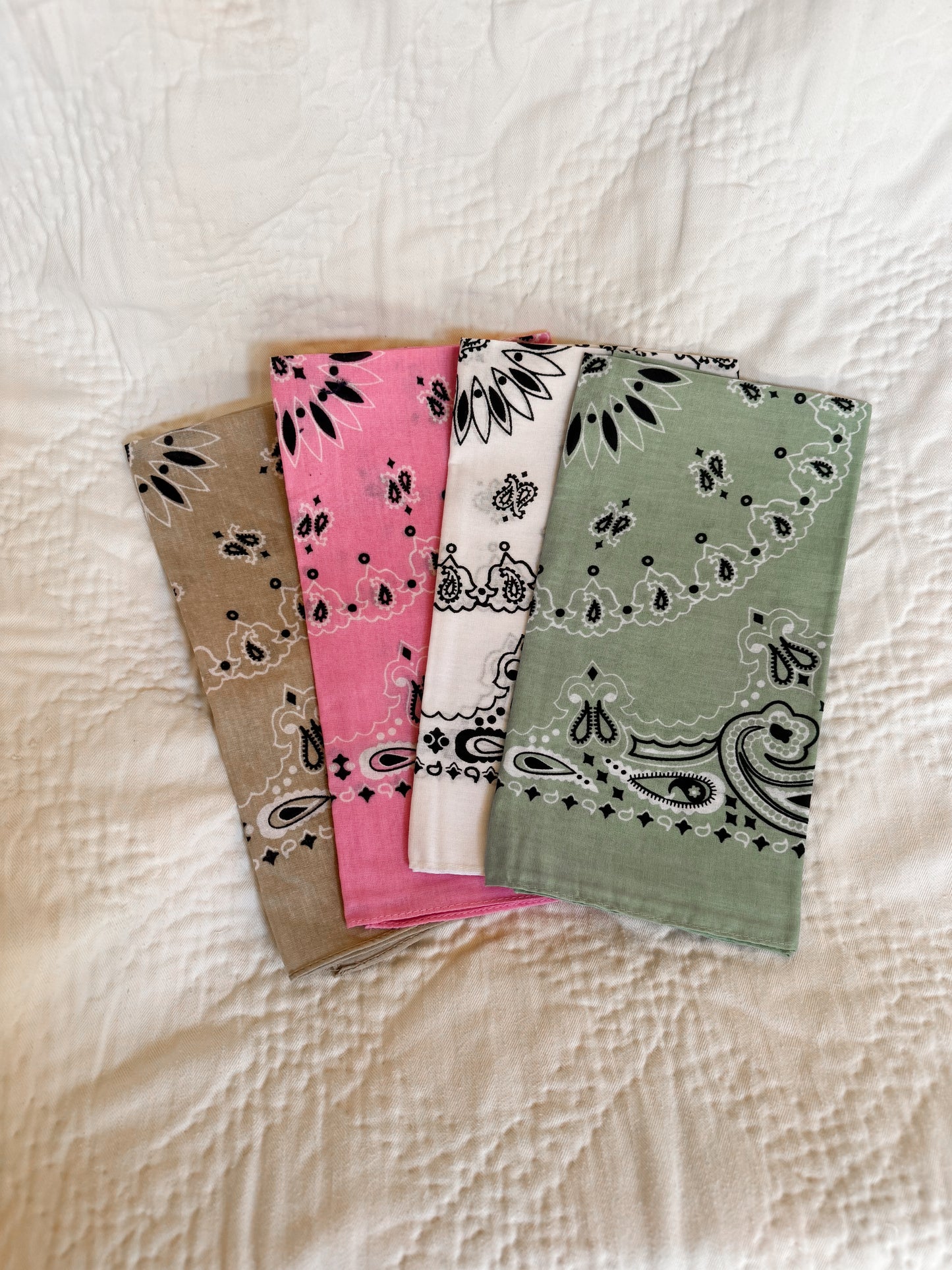 Chainstitched Bandana