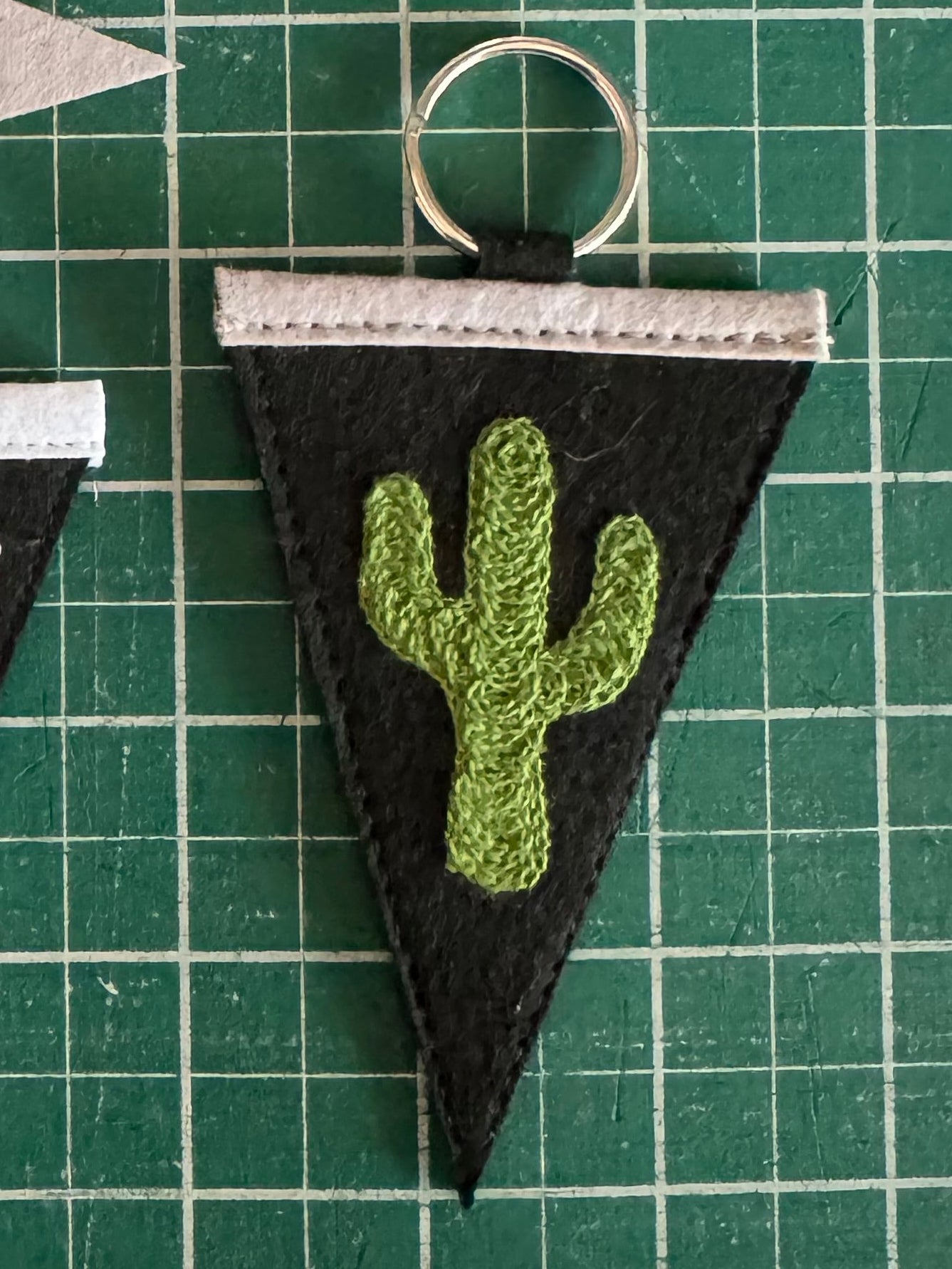 Pennant Keychain Cactus