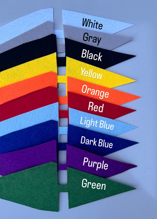 Custom Pennant Keychain