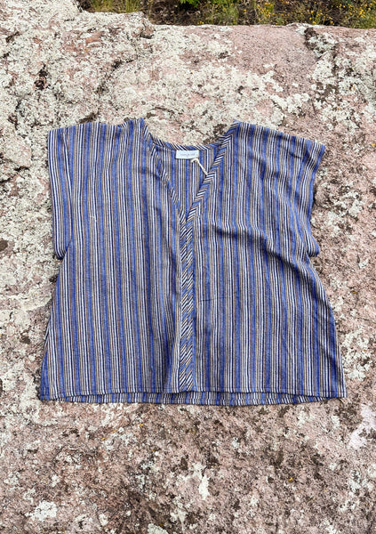 Navy Stripe Day-to-Day Top XL