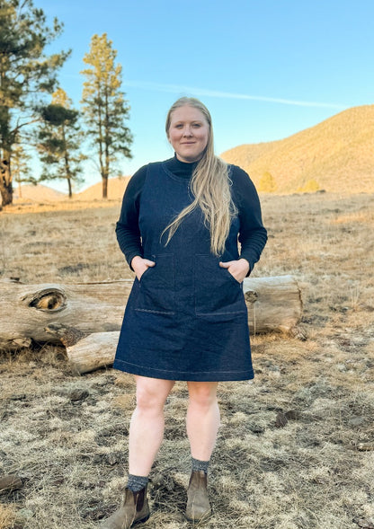 Indigo Denim Workday Dress