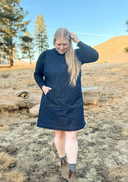 Indigo Denim Workday Dress