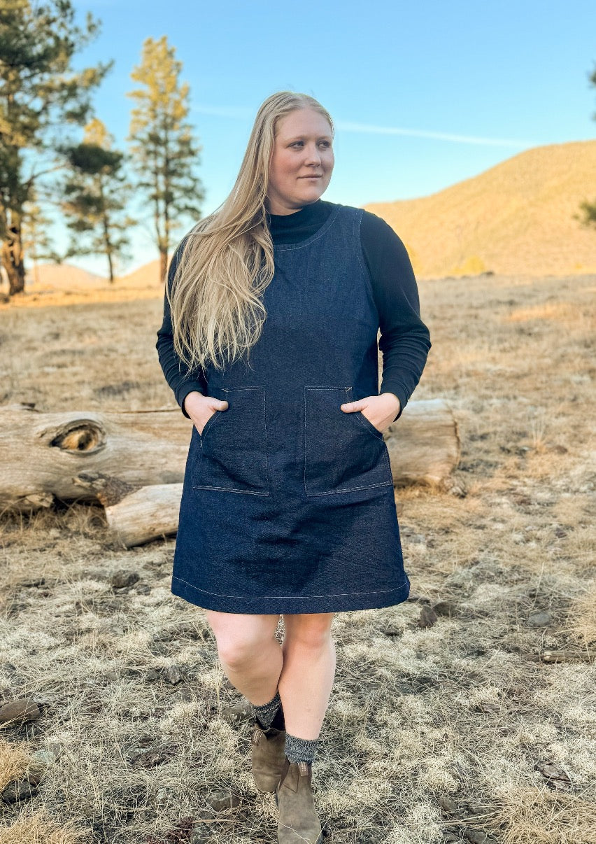 Indigo Denim Workday Dress