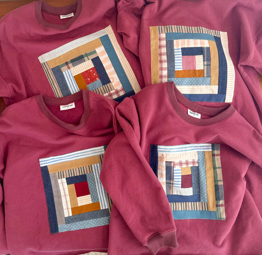 Log Cabin Sweatshirt