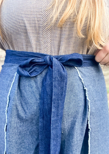 Wrap Pant Denim