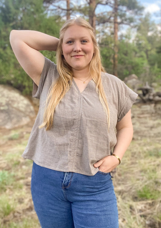 Handwoven Day-to-day top