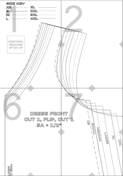 Towel Dress Pattern Digital Download